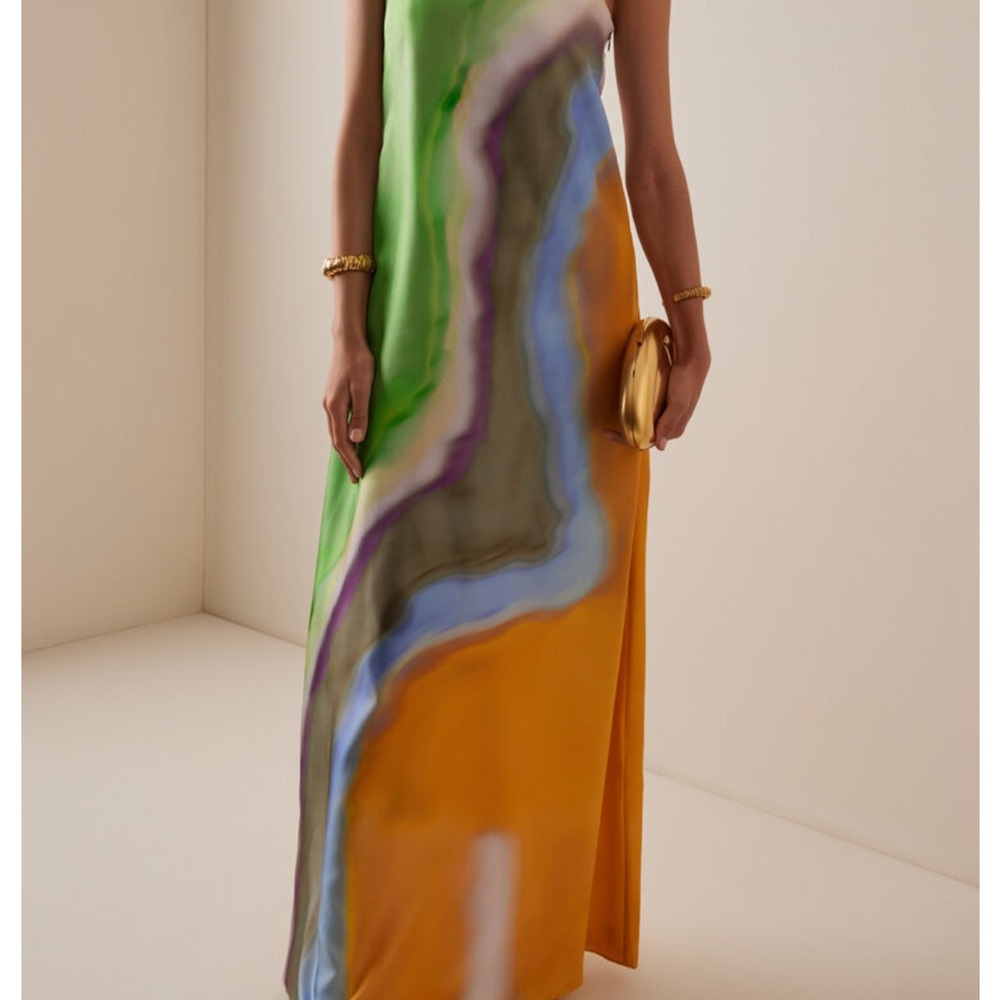 Multicolor Maxi Skirt